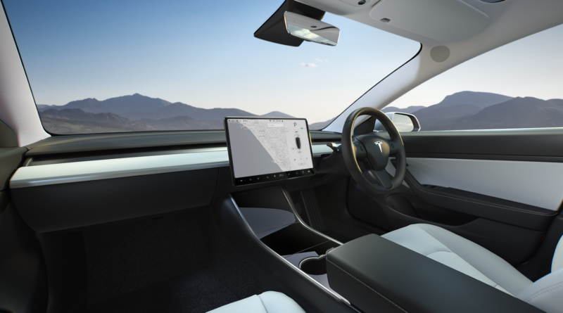 2019 Tesla Model 3 interior