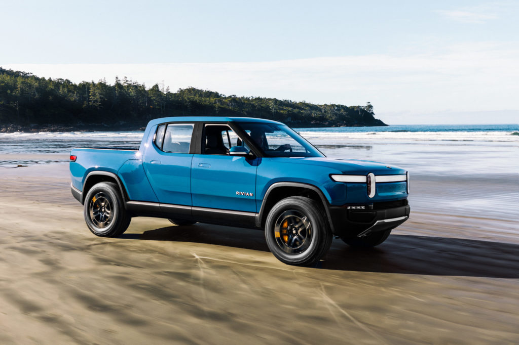 Rivian R1T electric pick-up truck is one of the new EVs coming soon