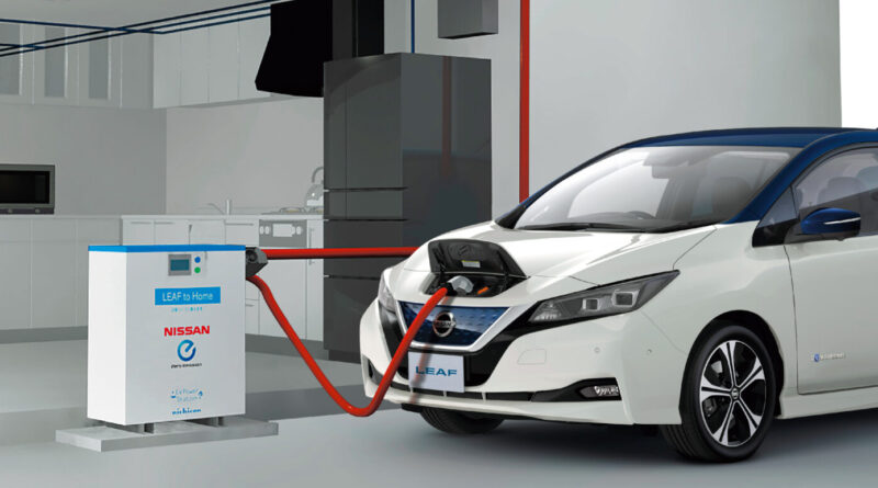2020 Nissan Leaf bi-directional charging