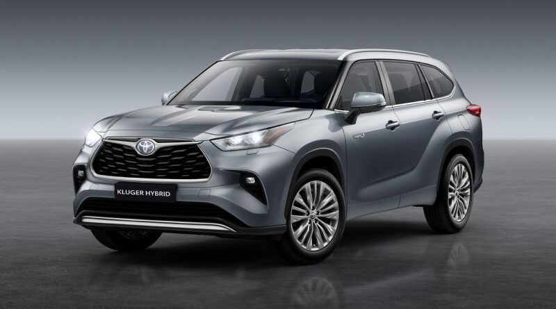 The 2021 Toyota Kluger will come with a hybrid system for the first time