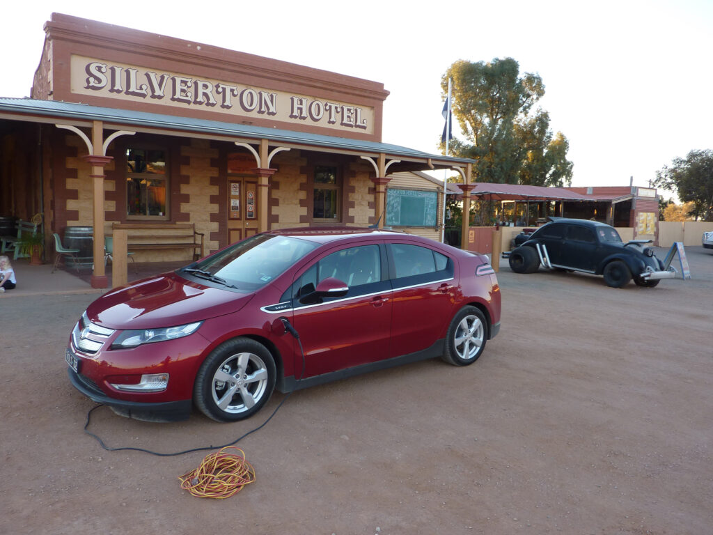 2012 Holden Volt in the Australian Outback