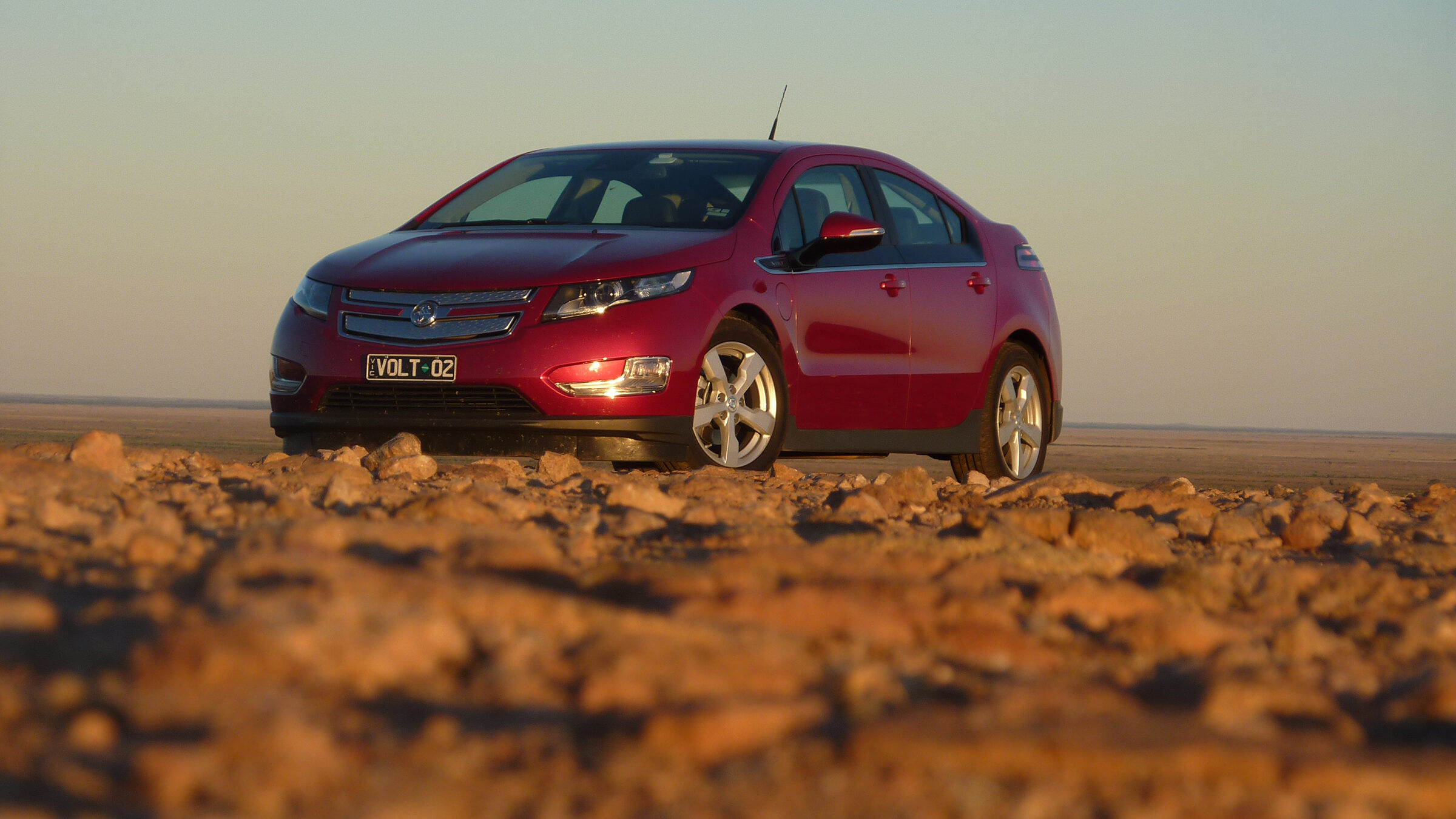 2012 Holden Volt in the Australian Outback