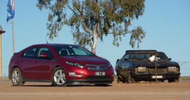 2012 Holden Volt in the Australian Outback