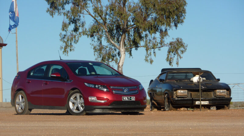 2012 Holden Volt in the Australian Outback