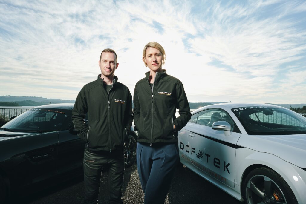 Doftek co-founders Geoff Rogers and Priscilla Rogers