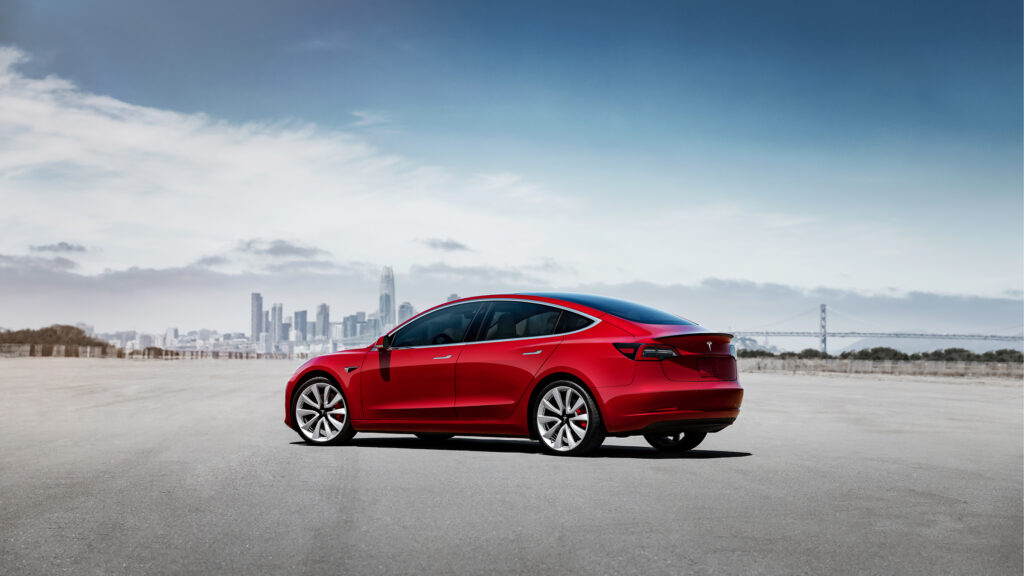 Of the best selling EVs in Australia in 2020 the Tesla Model 3 topped the charts