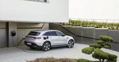 Mercedes-Benz EQC charging using wallbox charger