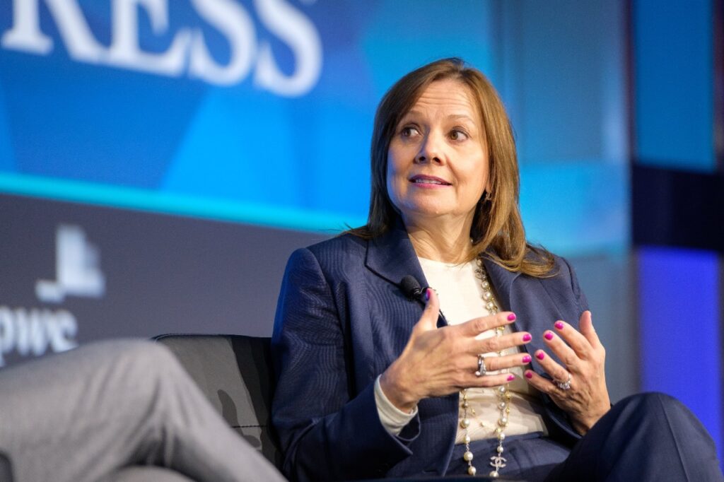 GM Chairman and CEO Mary Barra