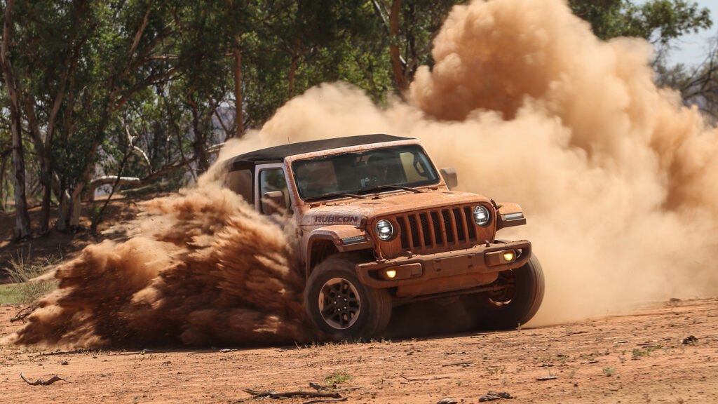 2020 Jeep Wrangler with internal combustion engine