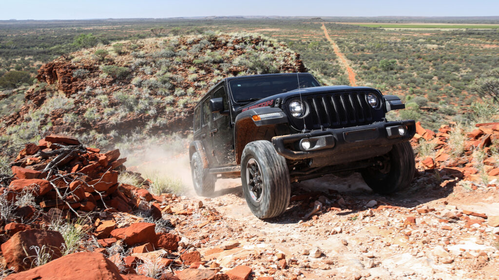 2020 Jeep Wrangler with internal combustion engine