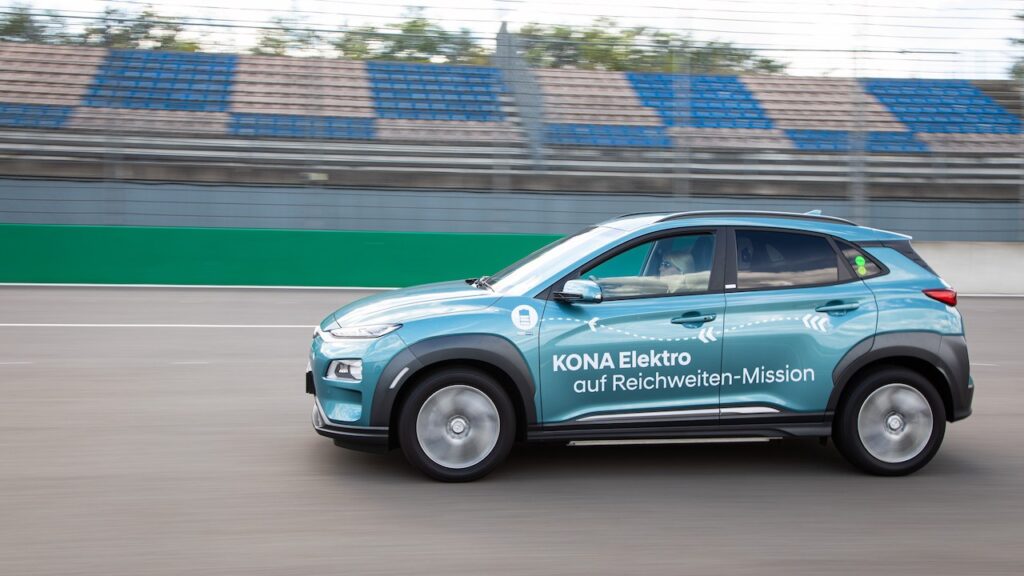 Hyundai Kona Electric hypermile test