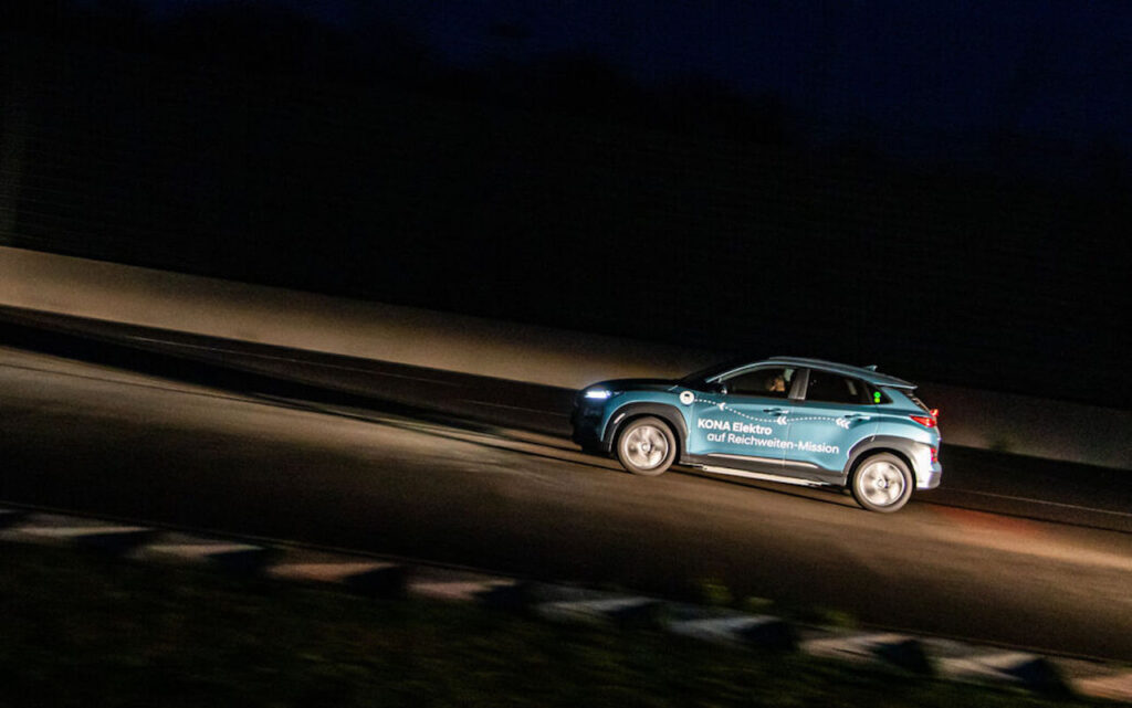 Hyundai Kona Electric hypermile test