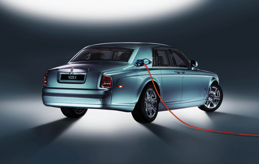 Rolls-Royce 102EX - the company's EV concept Phantom