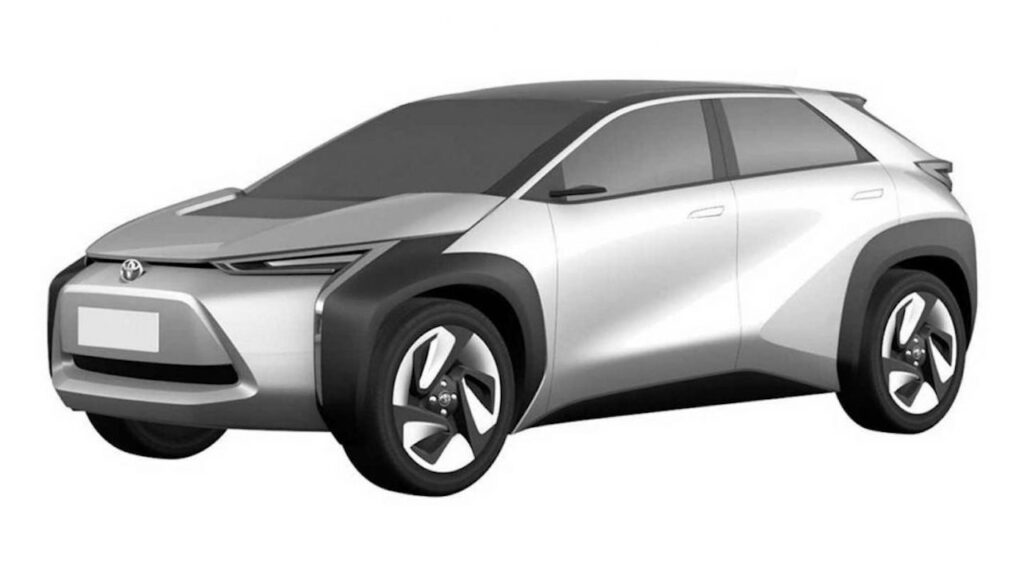Toyota medium EV SUV patent