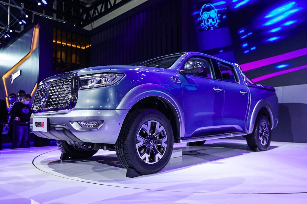 2021 GWM Poer EV unveiled in Beijing