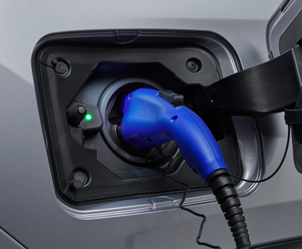 Toyota RAV4 PHEV charging plug