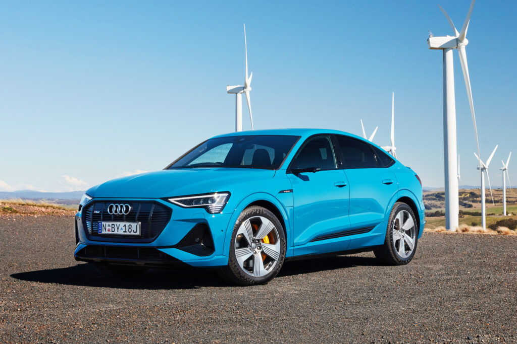 The Audi e-Tron 55 Sportback is one of the 10 best EVs for the school run