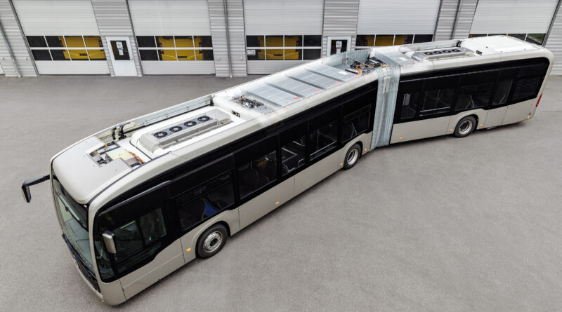 Mercedes-Benz eCitaro G electric bus, which is now available with solid-state batteries