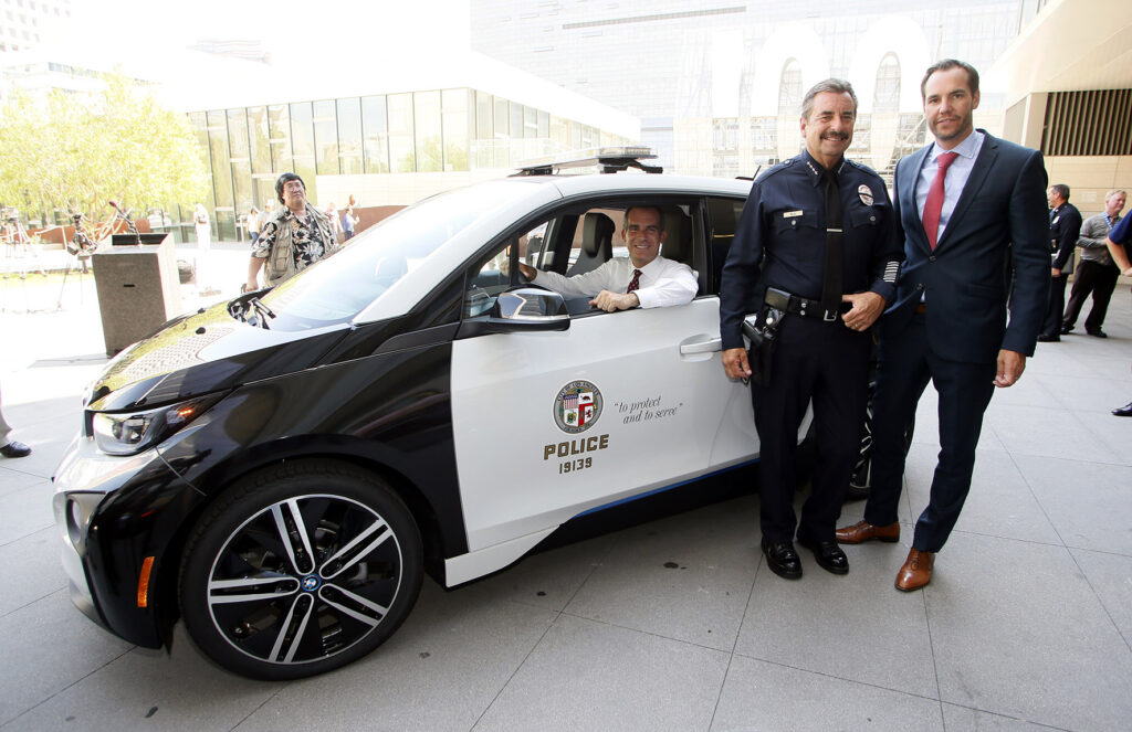 Los Angeles Police Department 2015 BMW i3