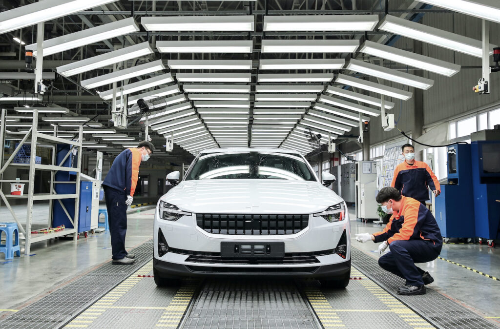 2020 Polestar 2 production