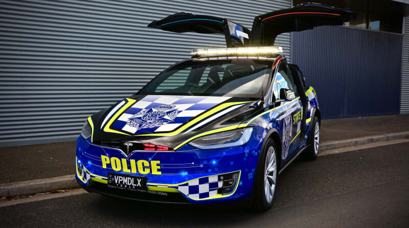 Victoria Police's 2019 Tesla Model X