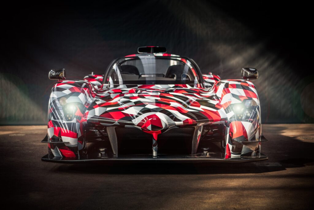 Toyota GR Super Sport prototype taking to the Le Mans track ahead of the 2020 24 Hour race