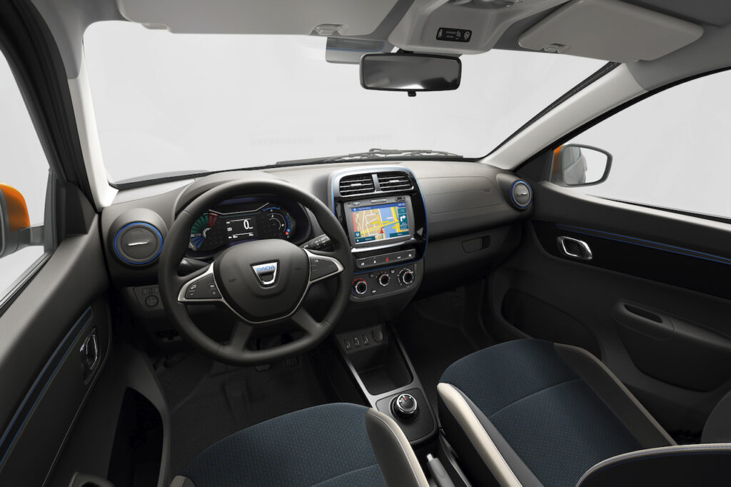 2021 Dacia Spring interior