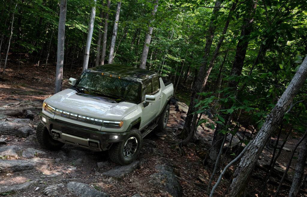 2021 GMC Hummer EV pickup truck