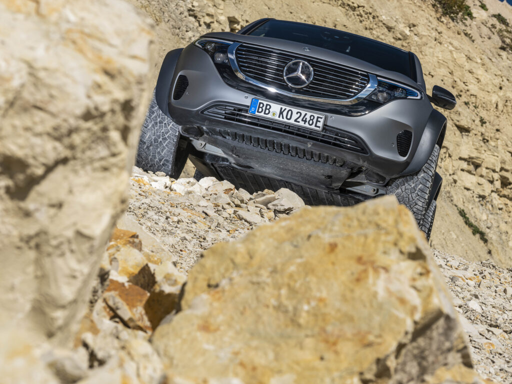 Mercedes-Benz EQC 4x4² one-off driveable technology concept