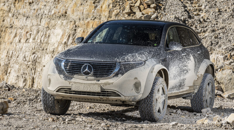 Mercedes-Benz EQC 4x4² one-off driveable technology concept