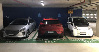 It's technically EV blocking but is as bad as ICE blocking... the Hyundai on the left is parked in an EV charging spot but not charging