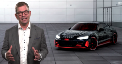 Audi chief Markus Duesmann announces e-tron GT RS