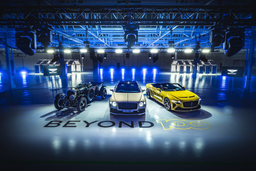 Bentley Beyond100 event to announce every Bentley with be a BEV by 2030