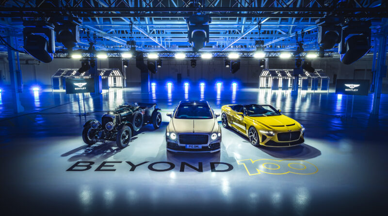 Bentley Beyond100 event to announce every Bentley with be a BEV by 2030