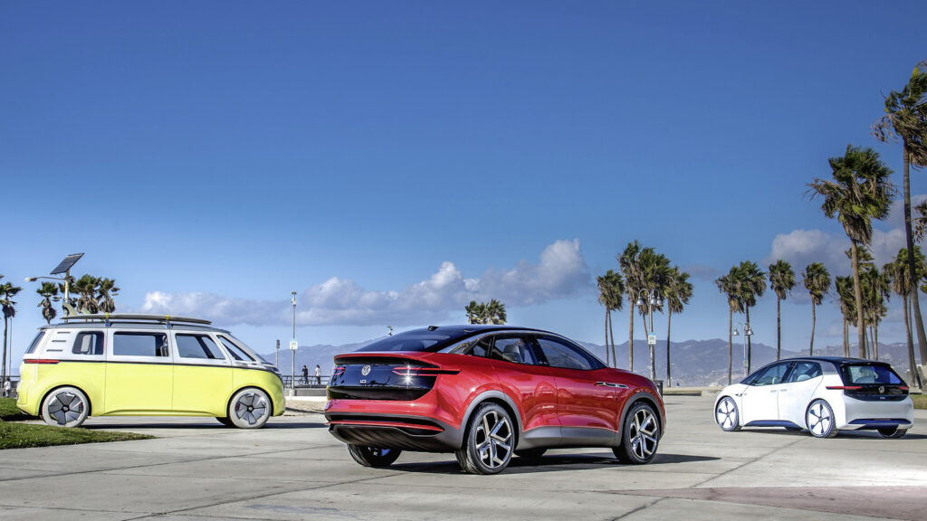 Volkswagen concept cars: I.D. Buzz, I.D. Crozz und I.D.