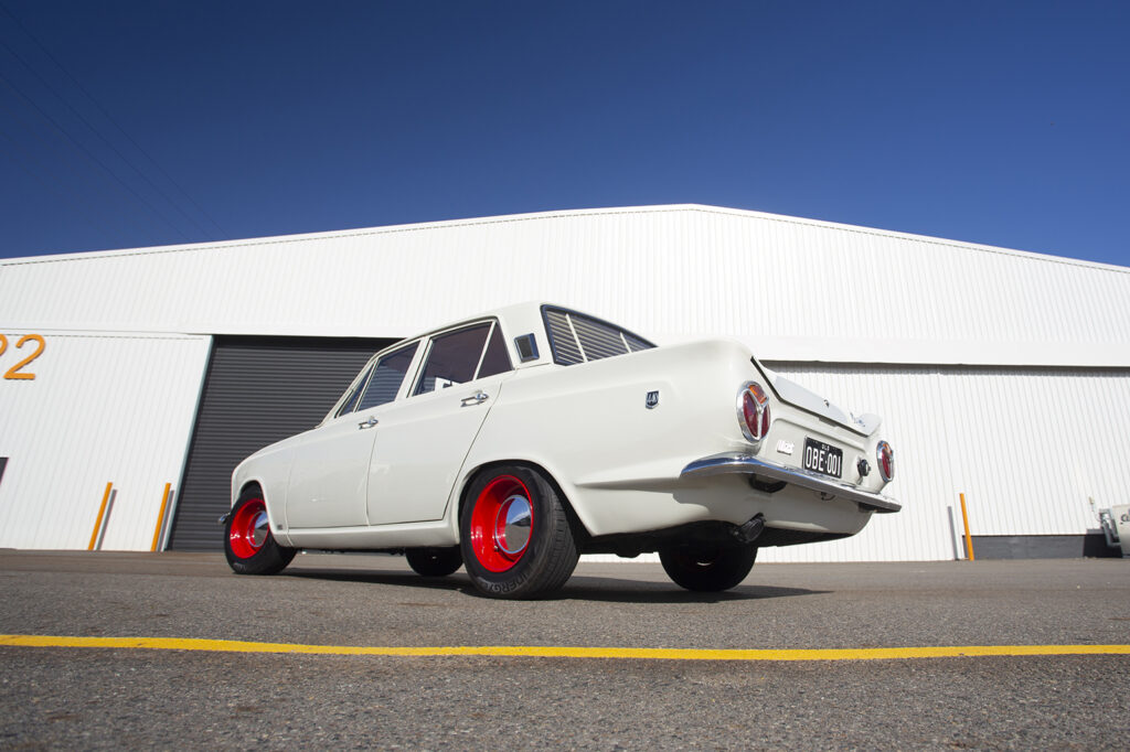 Tim Harrison's electric conversion 1965 Ford Cortina Mk1