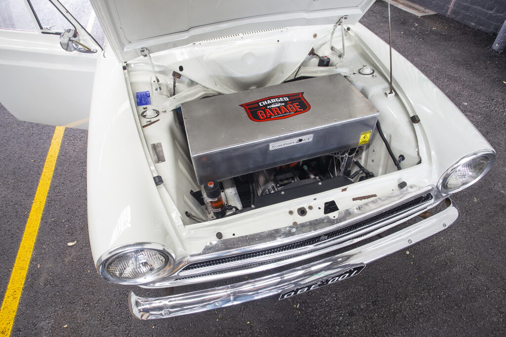 Tim Harrison's electric conversion 1965 Ford Cortina Mk1