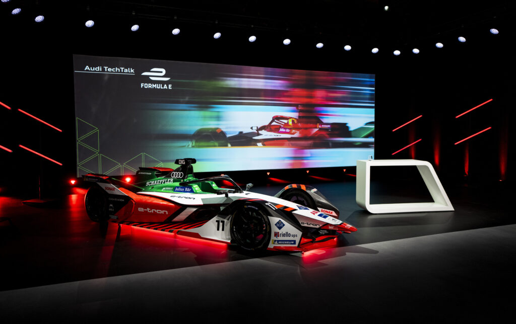 2021 Audi e-tron FE07 Formula E racer