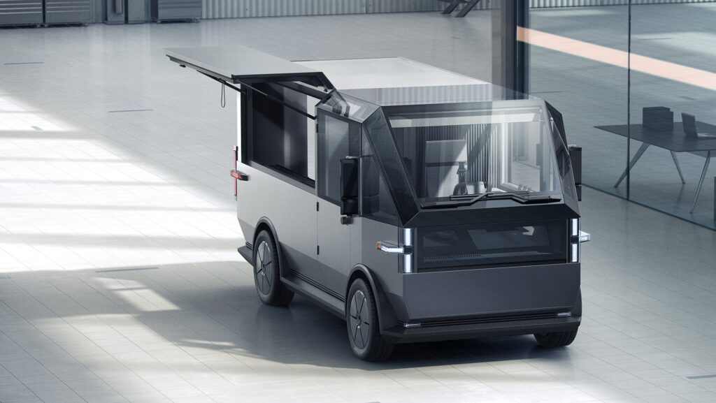 Canoo MPDV, or Multi-Purpose Deliver Van