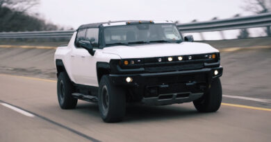 GMC Hummer EV prototype testing at the Milford Proving Ground in Michigan