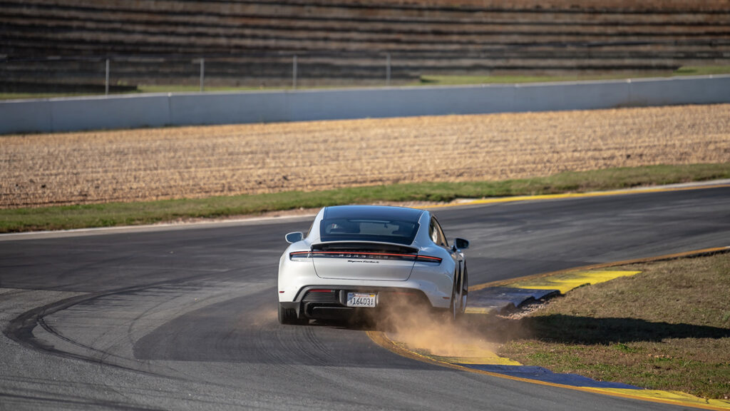 2020 Porsche Taycan S breaks the production EV lap record at Road Atlanta