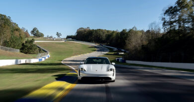 2020 Porsche Taycan S breaks the production EV lap record at Road Atlanta