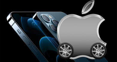 Apple iPhone and car