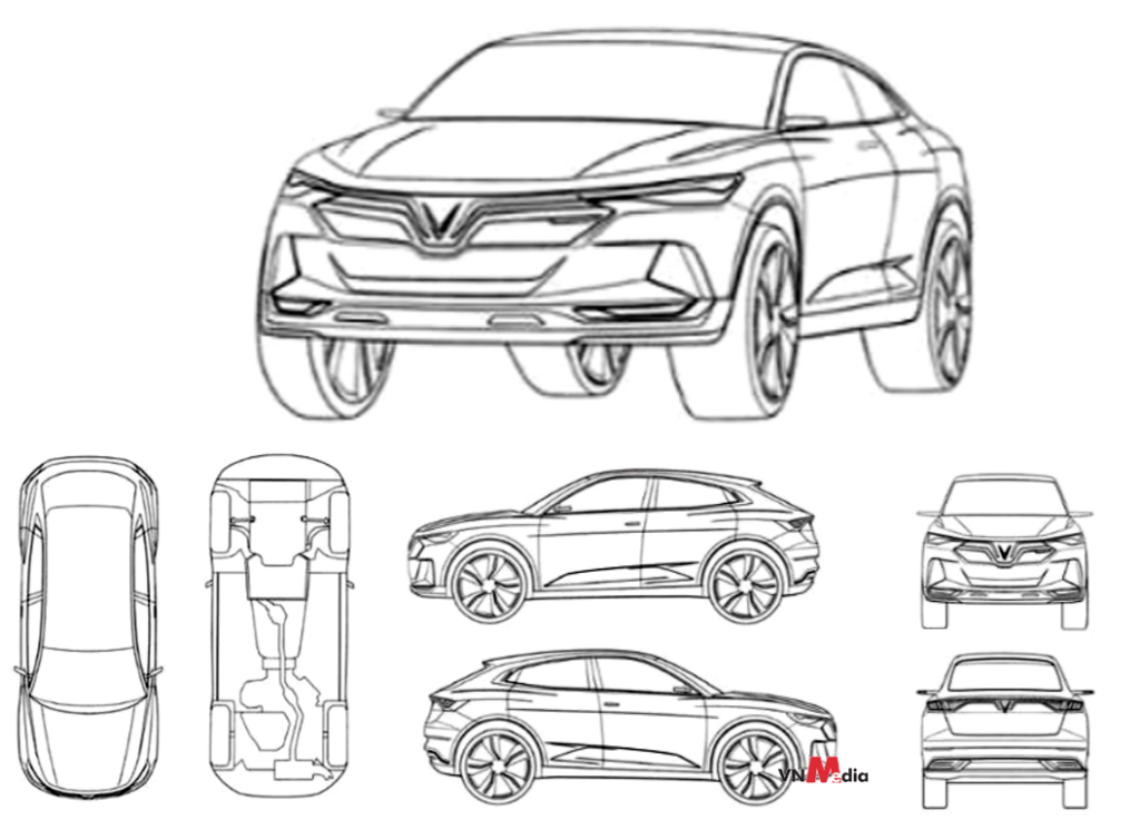 VinFast proposed SUV coupe