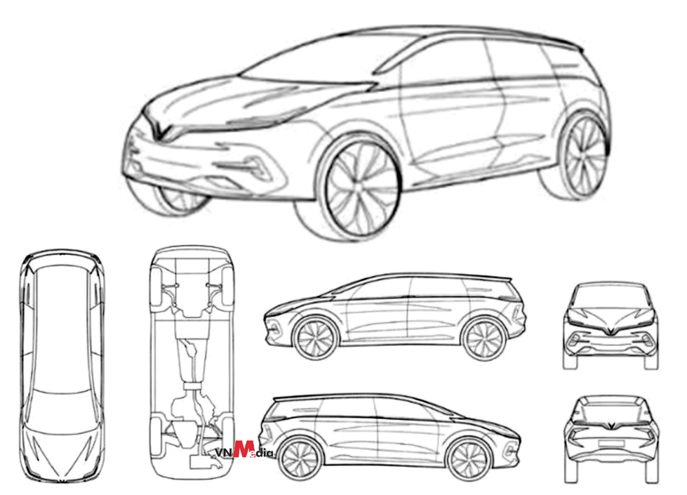 VinFast proposed MPV 1