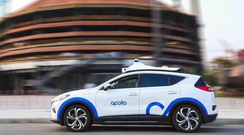Baidu Apollo autonomous car