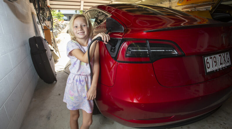 Home charging a 2020 Tesla Model 3 Performance
