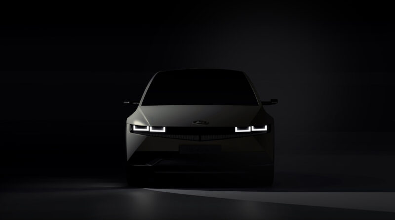 Hyundai Ioniq 5 electric SUV teaser image
