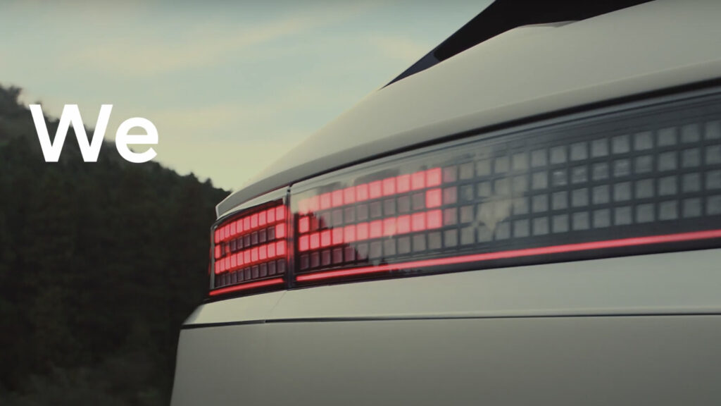 Hyundai Ioniq 5 electric SUV teaser image
