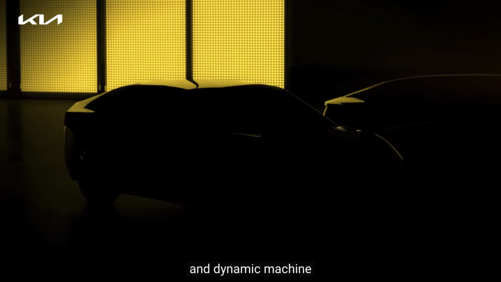Kia E-GMP dynamic machine teaser